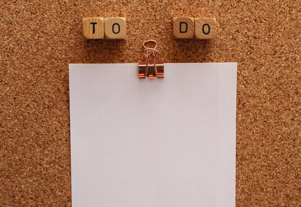 To do list bulletin boards